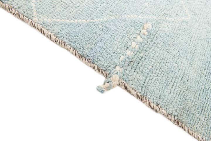 4' 1 x 6' 1 Hand Knotted Moroccan Wool Rug