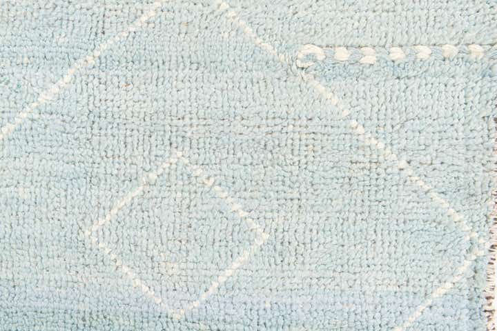 4' 1 x 6' 1 Hand Knotted Moroccan Wool Rug