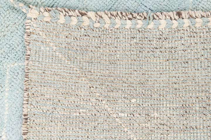 4' 1 x 6' 1 Hand Knotted Moroccan Wool Rug