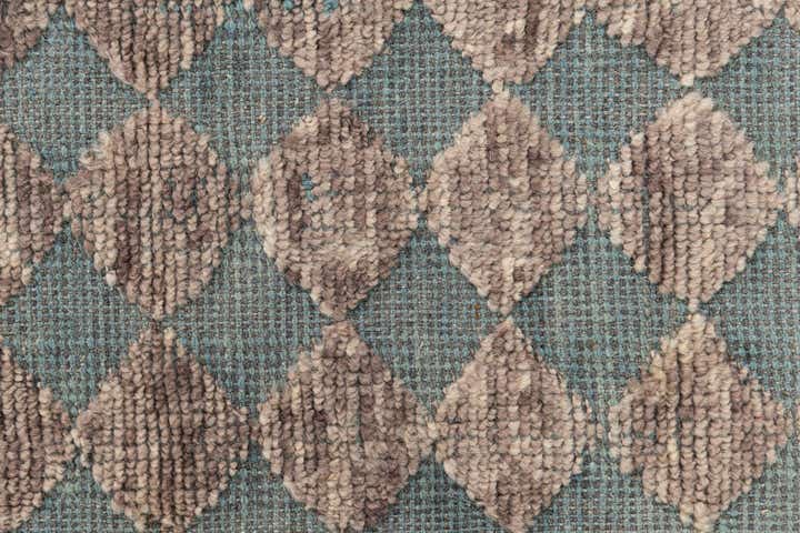 5' 8 x 8' Hand Knotted Moroccan Wool Rug