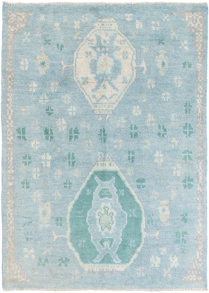 5' 2 x 7' 2 Hand Knotted Moroccan Rug
