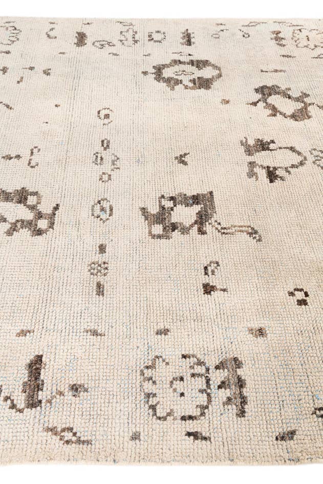 Detail image of 5' 10 x 8' 4 Hand Knotted Moroccan Wool Rug