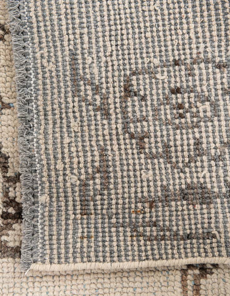 Detail image of 5' 10 x 8' 4  Hand Knotted Moroccan Wool Rug