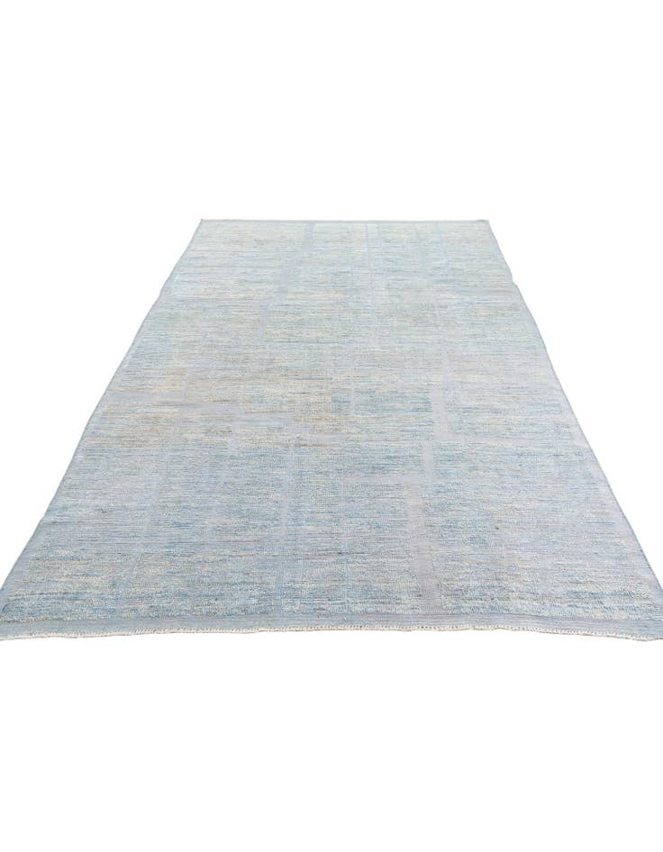 Detail image of 7' 7 x 10' 9 Hand Knotted Moroccan Wool Rug