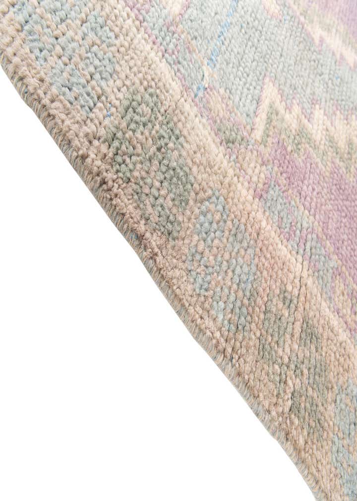 5' 10 x 9' 2 Hand Knotted Moroccan Wool Rug