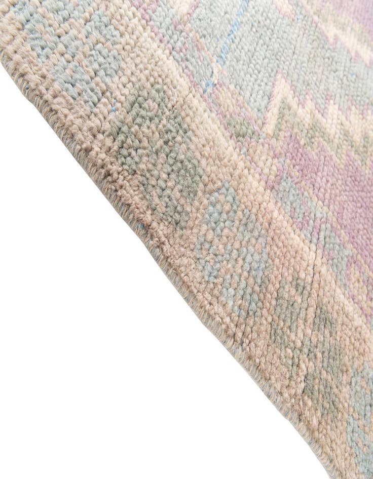 Detail image of 5' 10 x 9' 2  Hand Knotted Moroccan Wool Rug