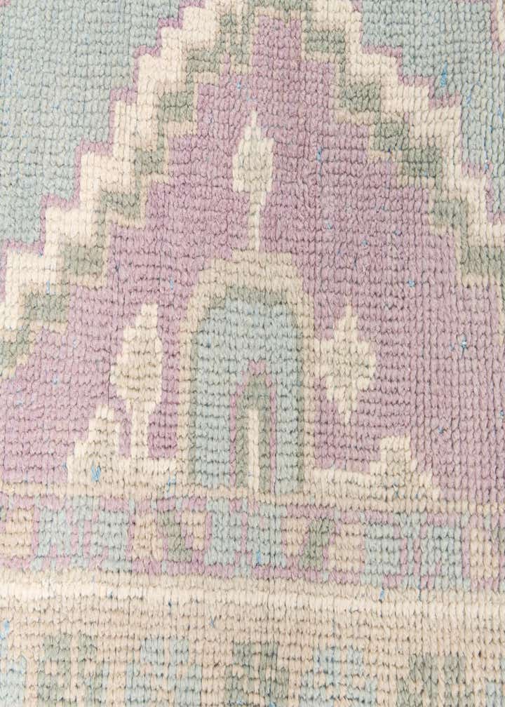 5' 10 x 9' 2 Hand Knotted Moroccan Wool Rug