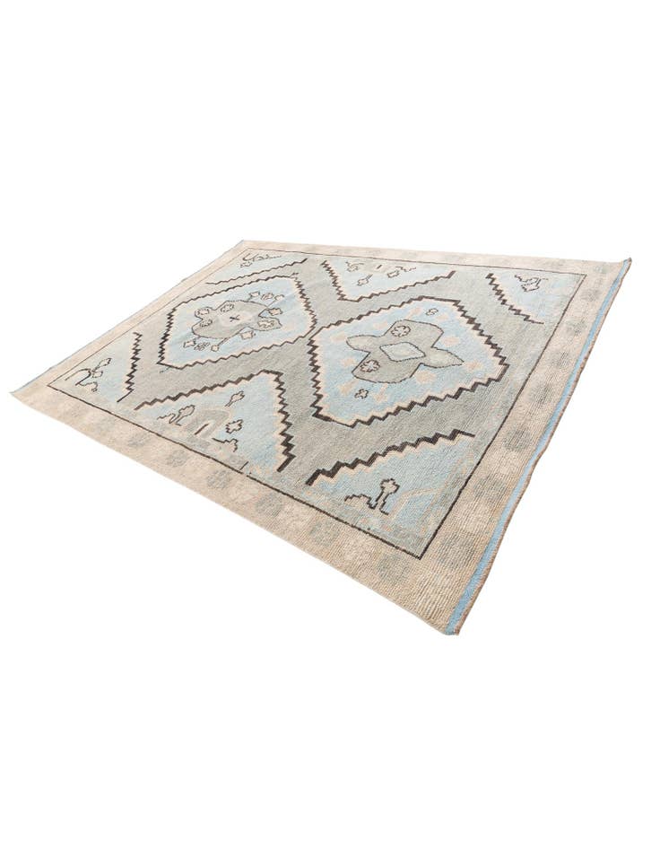 Detail image of 7' 10 x 10' 4 Hand Knotted Moroccan Wool Rug