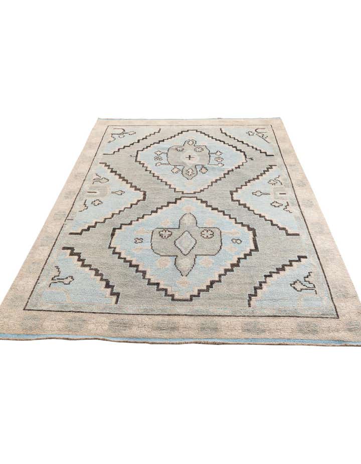 7' 10 x 10' 4 Hand Knotted Moroccan Wool Rug