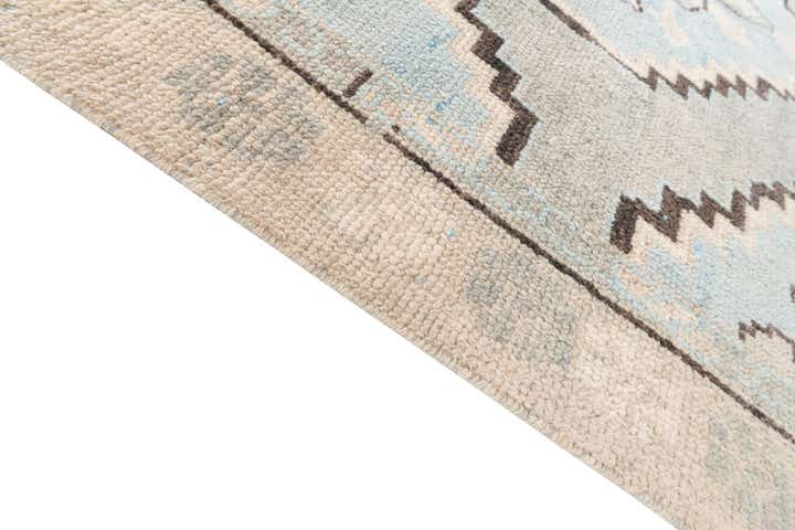 7' 10 x 10' 4 Hand Knotted Moroccan Wool Rug