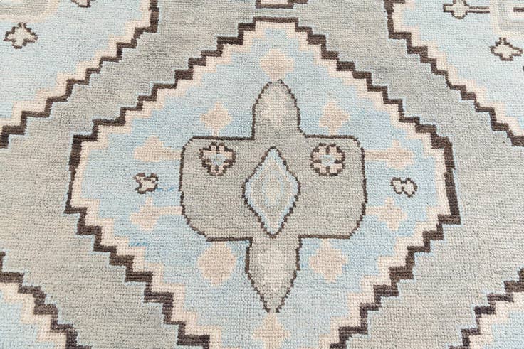 Detail image of 7' 10 x 10' 4 Hand Knotted Moroccan Wool Rug