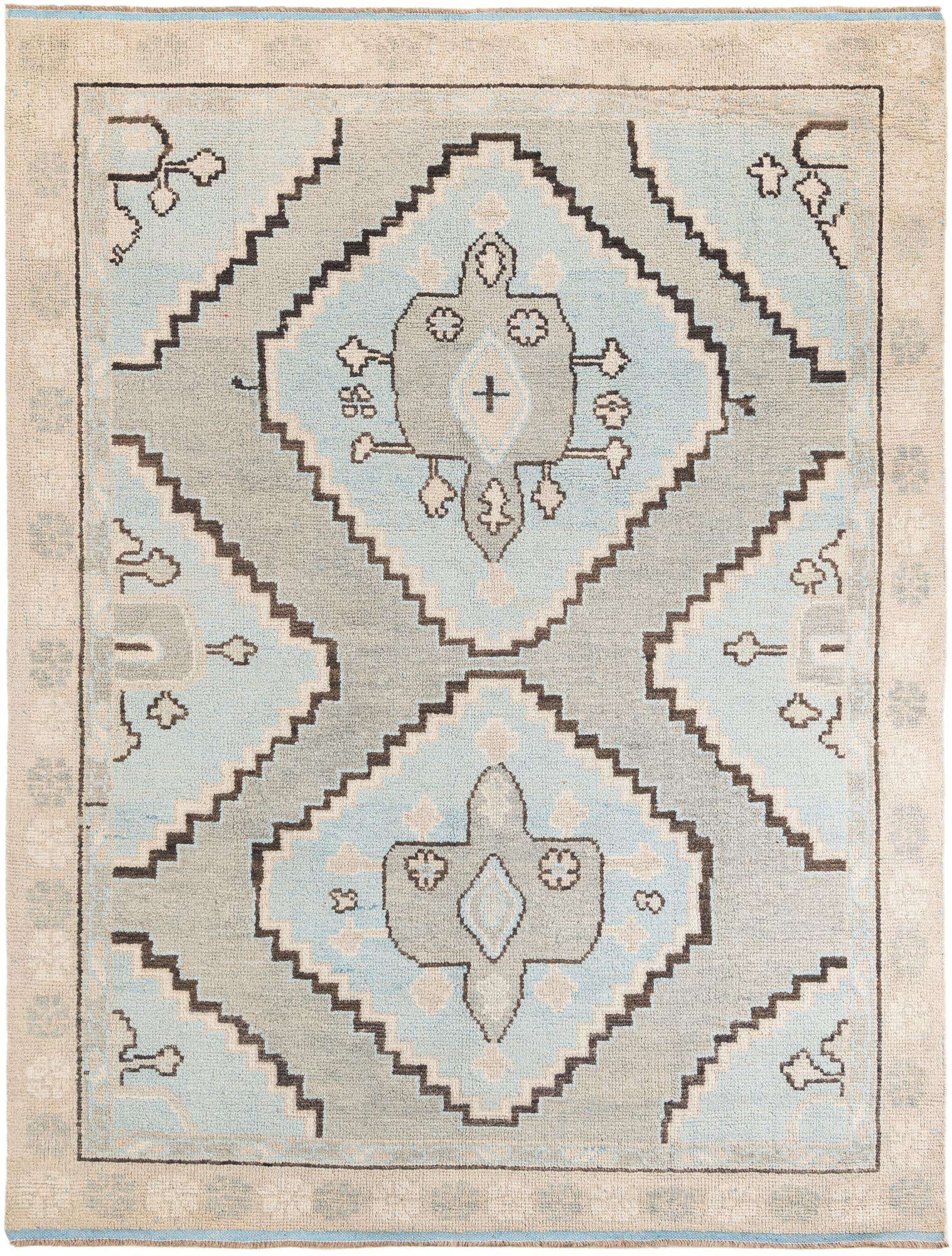 7' 10 x 10' 4 Hand Knotted Moroccan Wool Rug