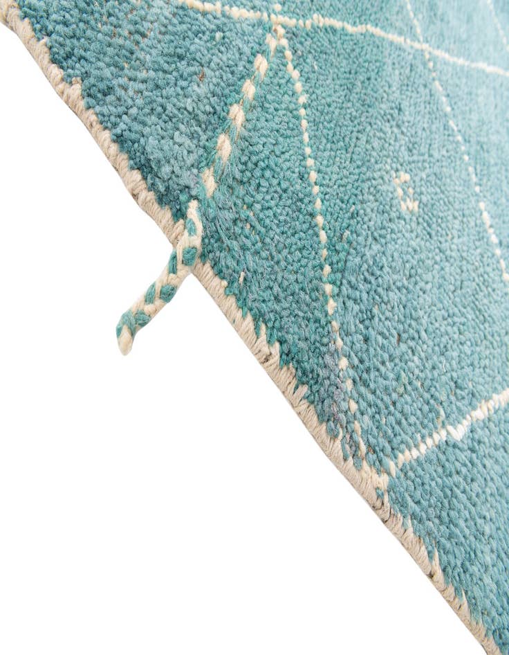 Detail image of 5' 2 x 7' 4  Hand Knotted Moroccan Wool Rug