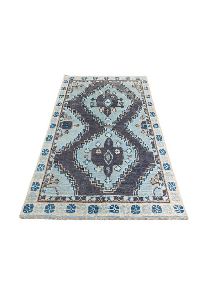 5' 10 x 9' 1 Hand Knotted Moroccan Wool Rug
