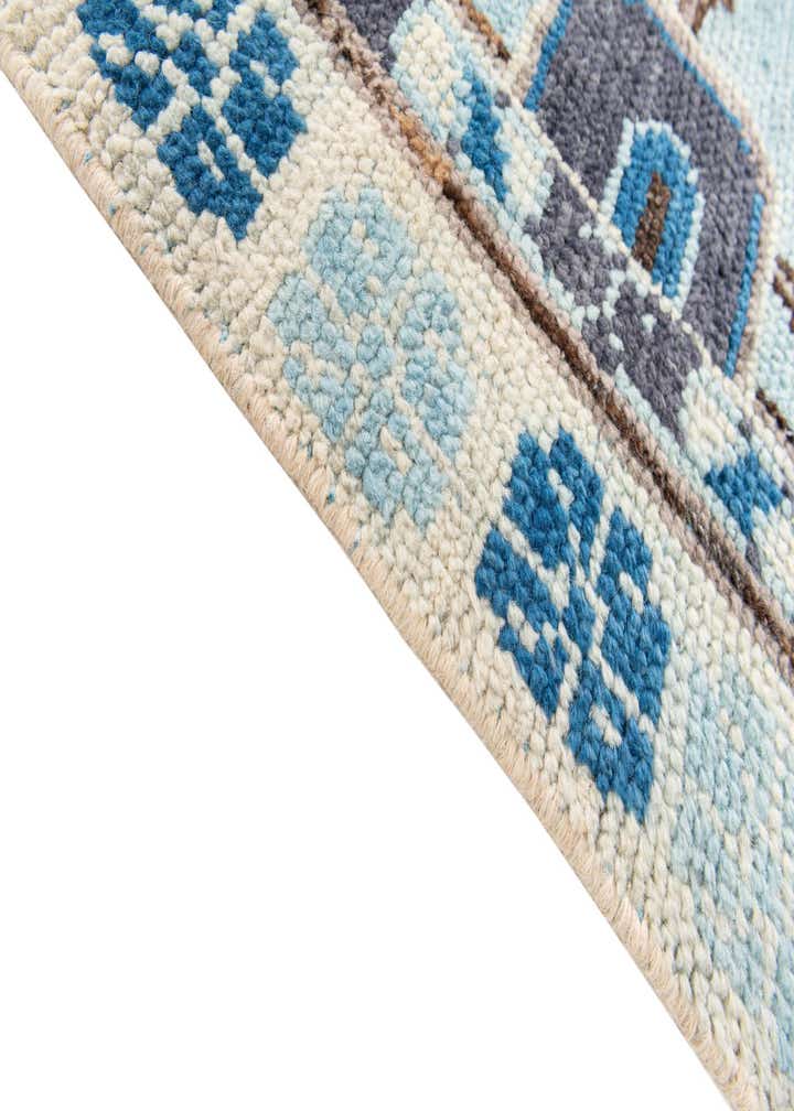 5' 10 x 9' 1 Hand Knotted Moroccan Wool Rug
