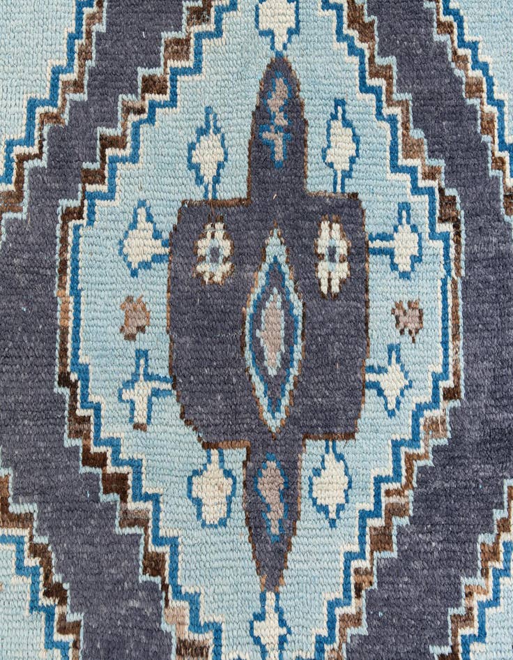 Detail image of 5' 10 x 9' 1  Hand Knotted Moroccan Wool Rug