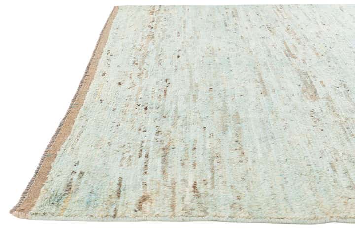 6' 7 x 9' 9 Hand Knotted Moroccan Wool Rug