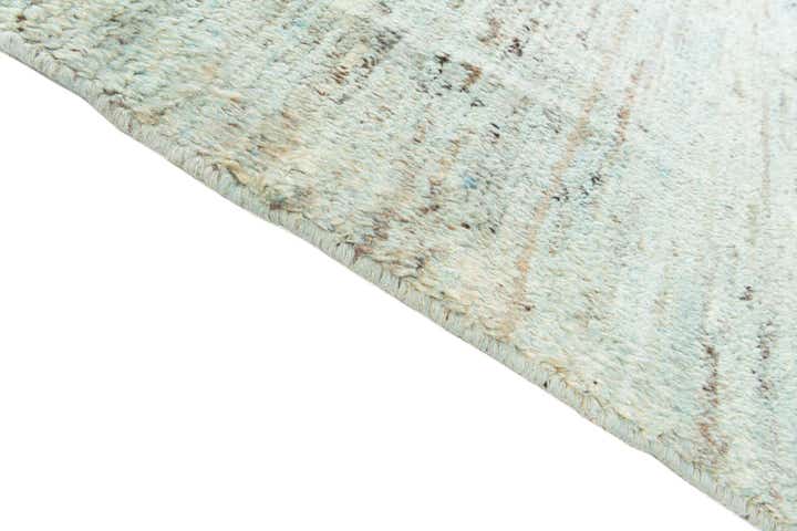 6' 7 x 9' 9 Hand Knotted Moroccan Wool Rug