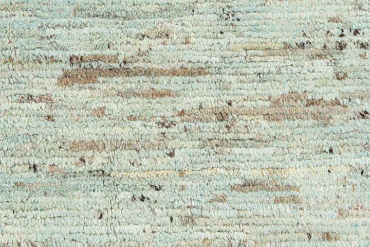 6' 7 x 9' 9 Hand Knotted Moroccan Wool Rug