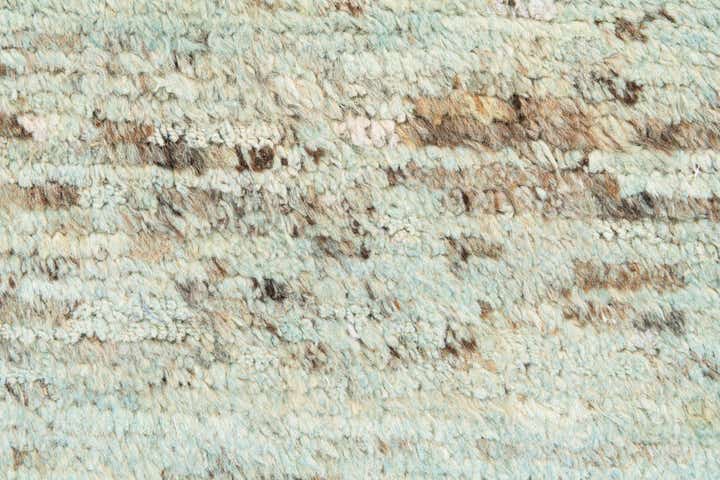 6' 7 x 9' 9 Hand Knotted Moroccan Wool Rug