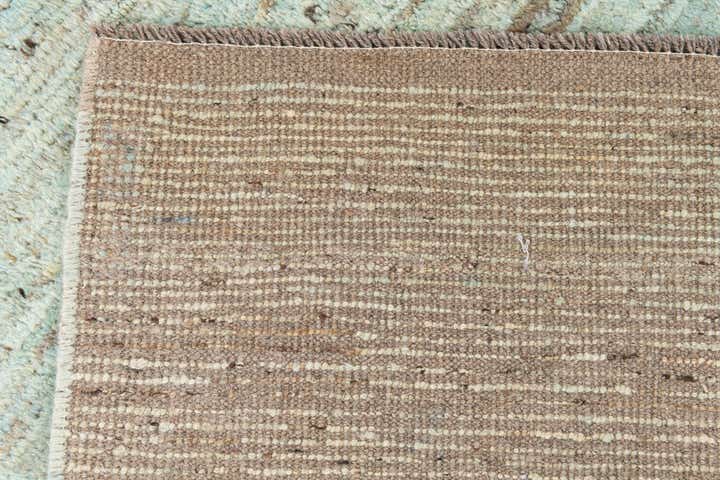 6' 7 x 9' 9 Hand Knotted Moroccan Wool Rug