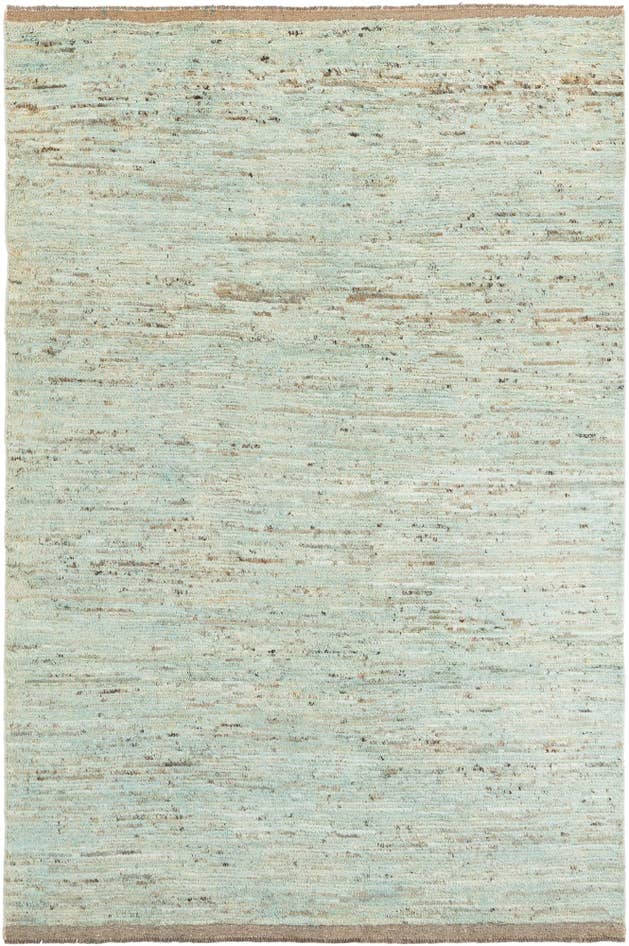 Detail image of 6' 7 x 9' 9 Hand Knotted Moroccan Wool Rug