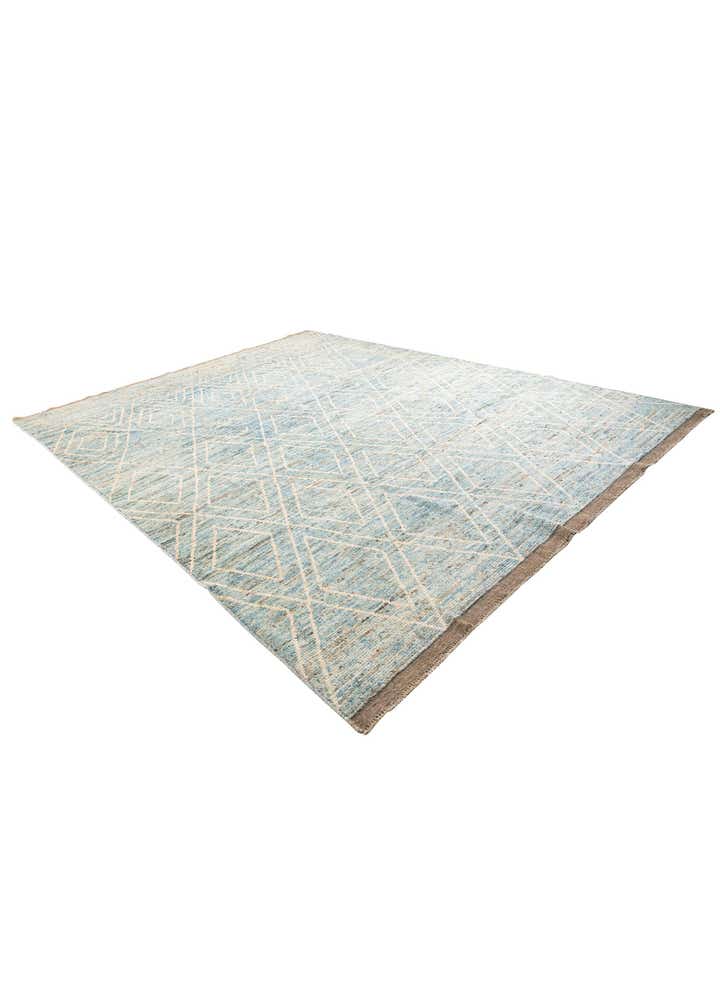 10' 3 x 13' 7 Hand Knotted Moroccan Wool Rug