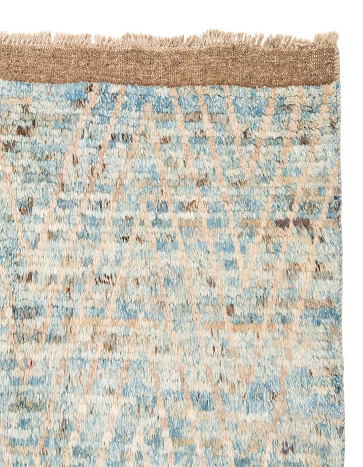 Detail image of 10' 3 x 13' 7  Hand Knotted Moroccan Wool Rug