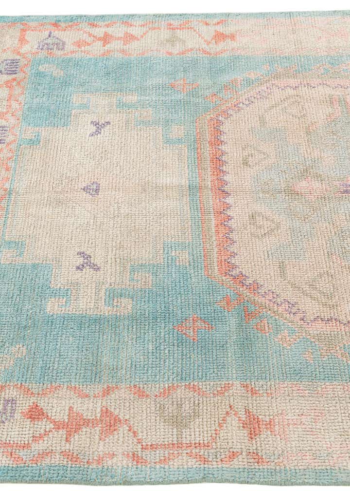 4' 4 x 6' 4 Hand Knotted Moroccan Wool Rug