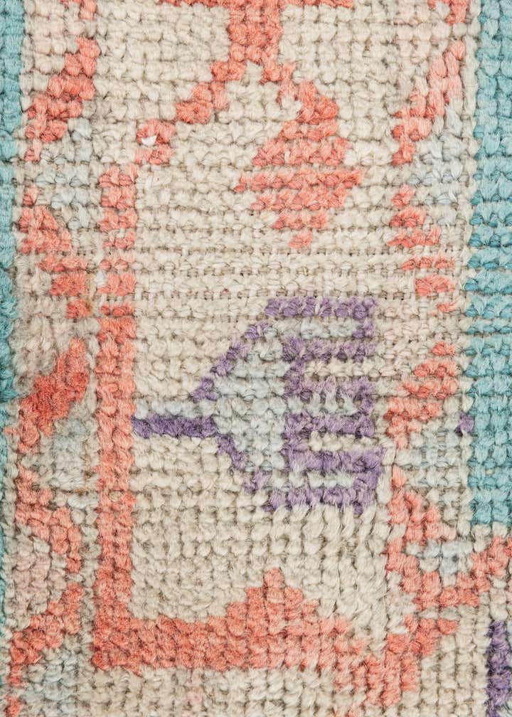 4' 4 x 6' 4 Hand Knotted Moroccan Wool Rug