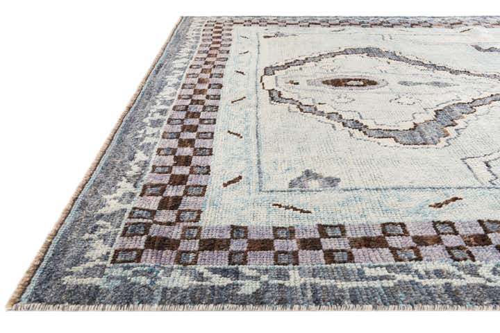7' 6 x 10' 3 Hand Knotted Moroccan Wool Rug