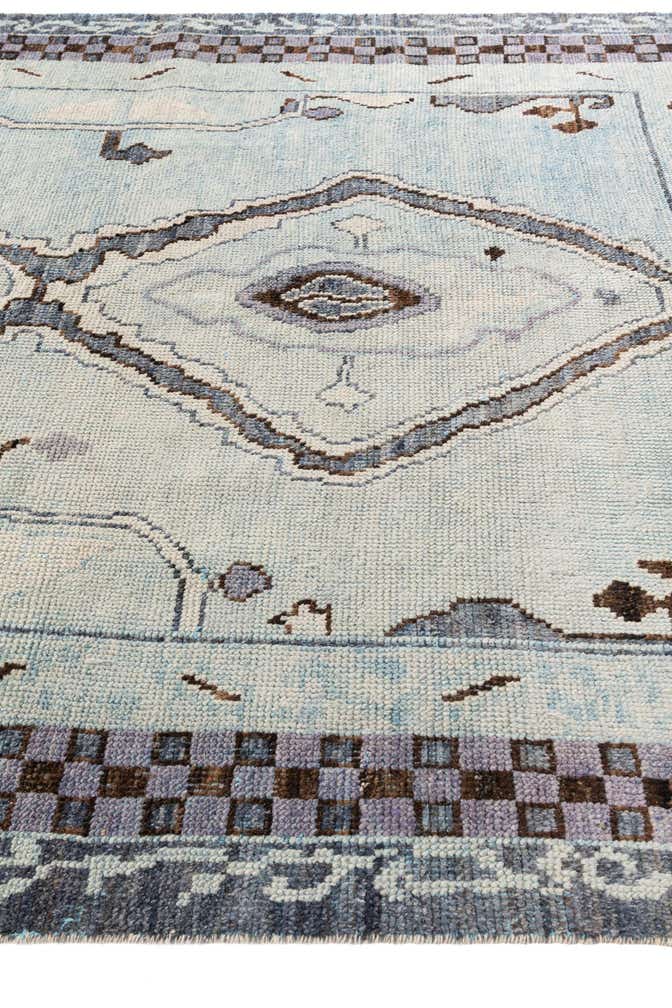 7' 6 x 10' 3 Hand Knotted Moroccan Wool Rug