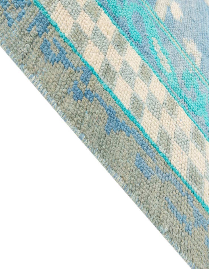 Detail image of 7' 9 x 9' 9  Hand Knotted Moroccan Wool Rug