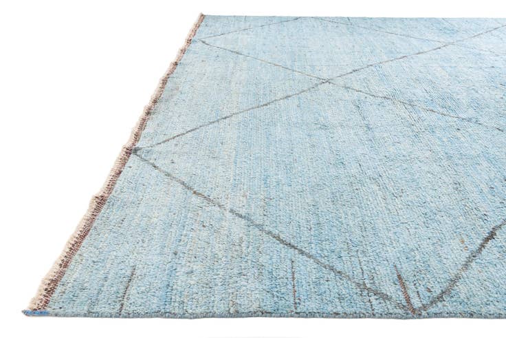 Detail image of 11' 7 x 15' 4 Hand Knotted Moroccan Wool Rug
