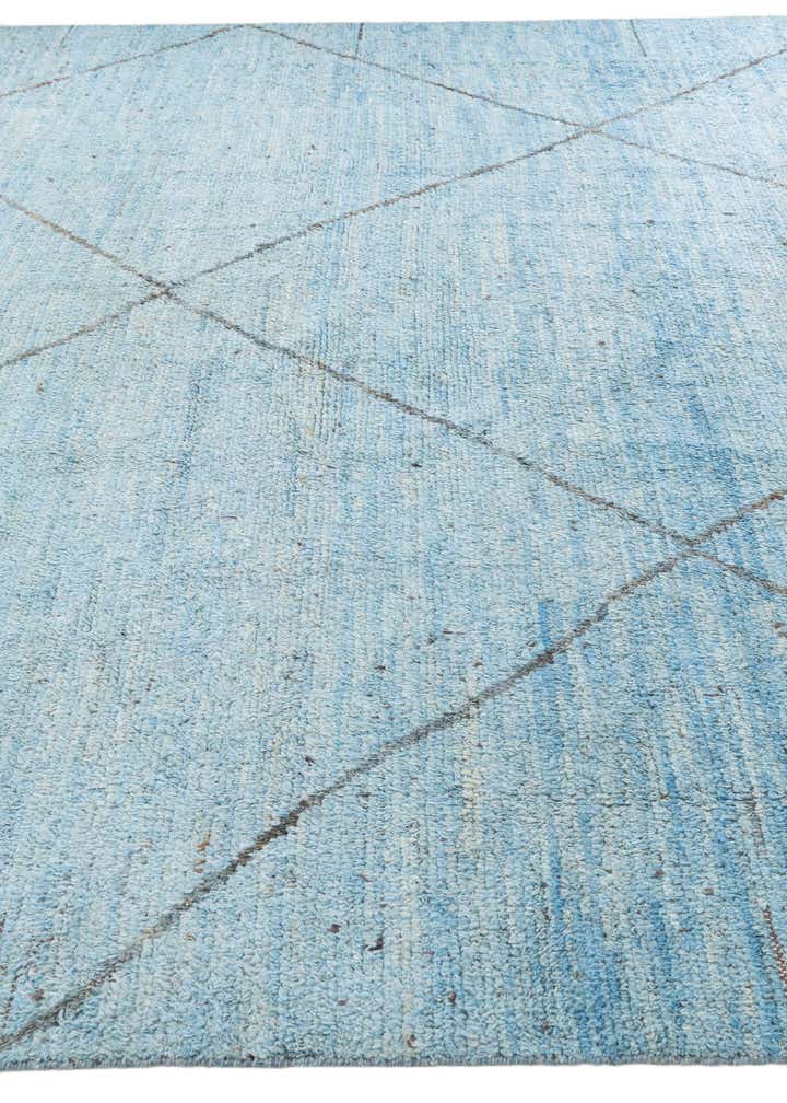 11' 7 x 15' 4 Hand Knotted Moroccan Wool Rug