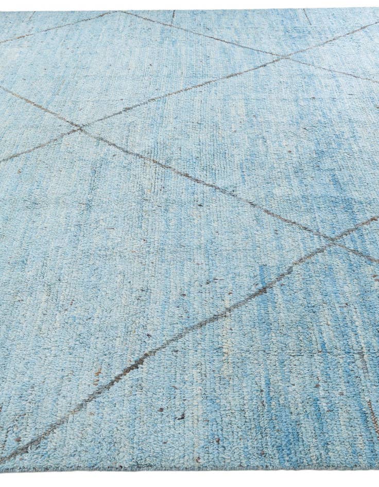 Detail image of 11' 7 x 15' 4  Hand Knotted Moroccan Wool Rug