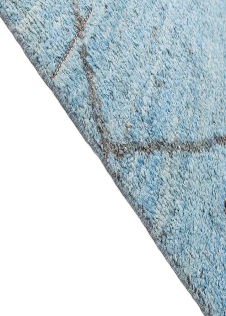 11' 7 x 15' 4 Hand Knotted Moroccan Wool Rug