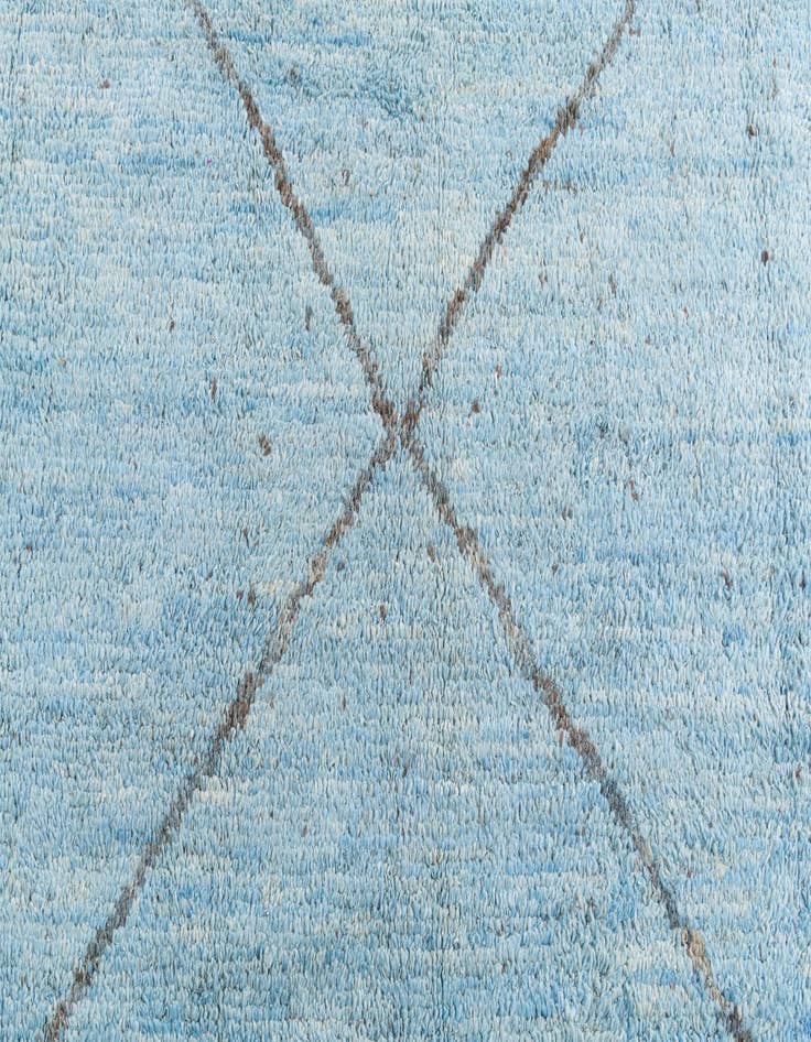 Detail image of 11' 7 x 15' 4  Hand Knotted Moroccan Wool Rug