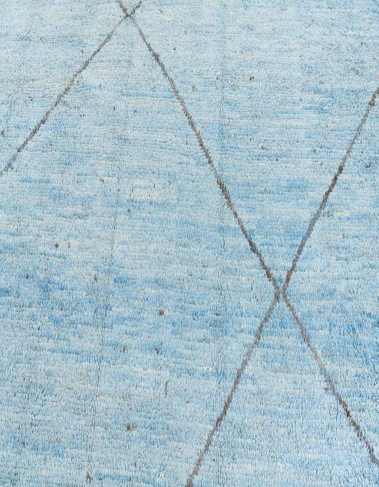 Detail image of 11' 7 x 15' 4  Hand Knotted Moroccan Wool Rug