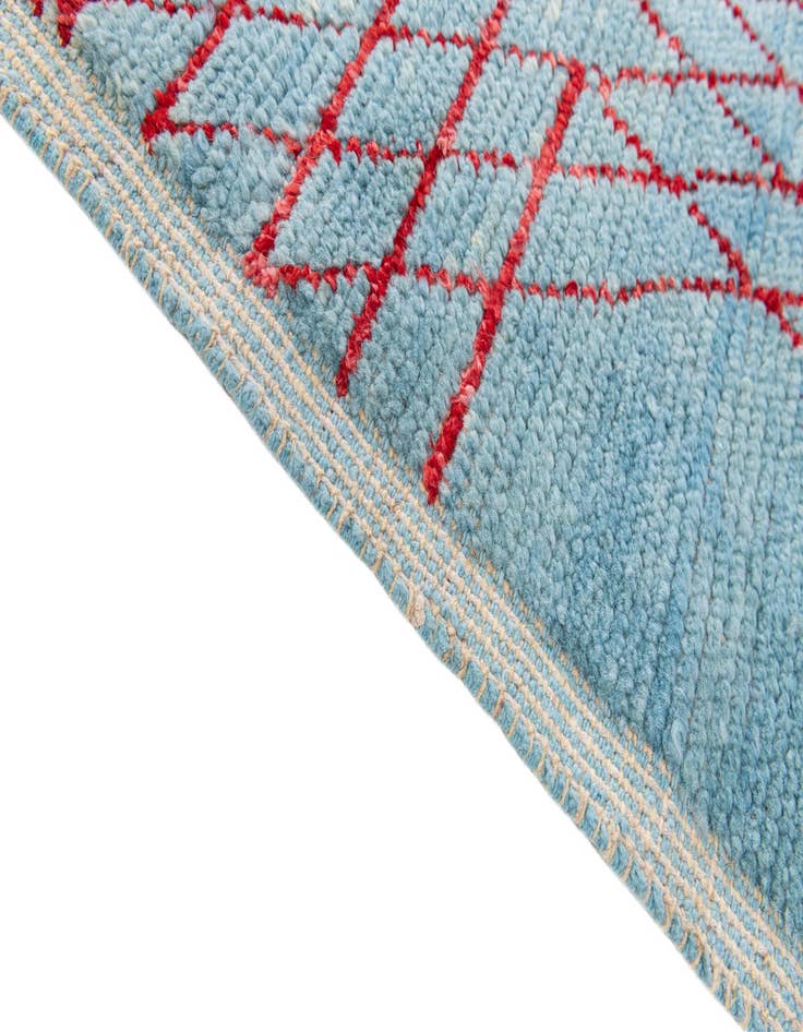 Detail image of 7' 10 x 10' 3  Hand Knotted Moroccan Wool Rug