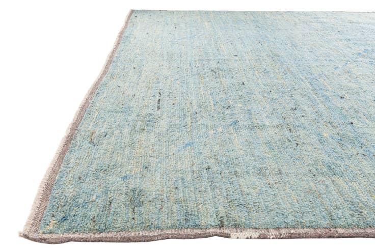 Detail image of 11' 7 x 14' 8 Hand Knotted Moroccan Wool Rug