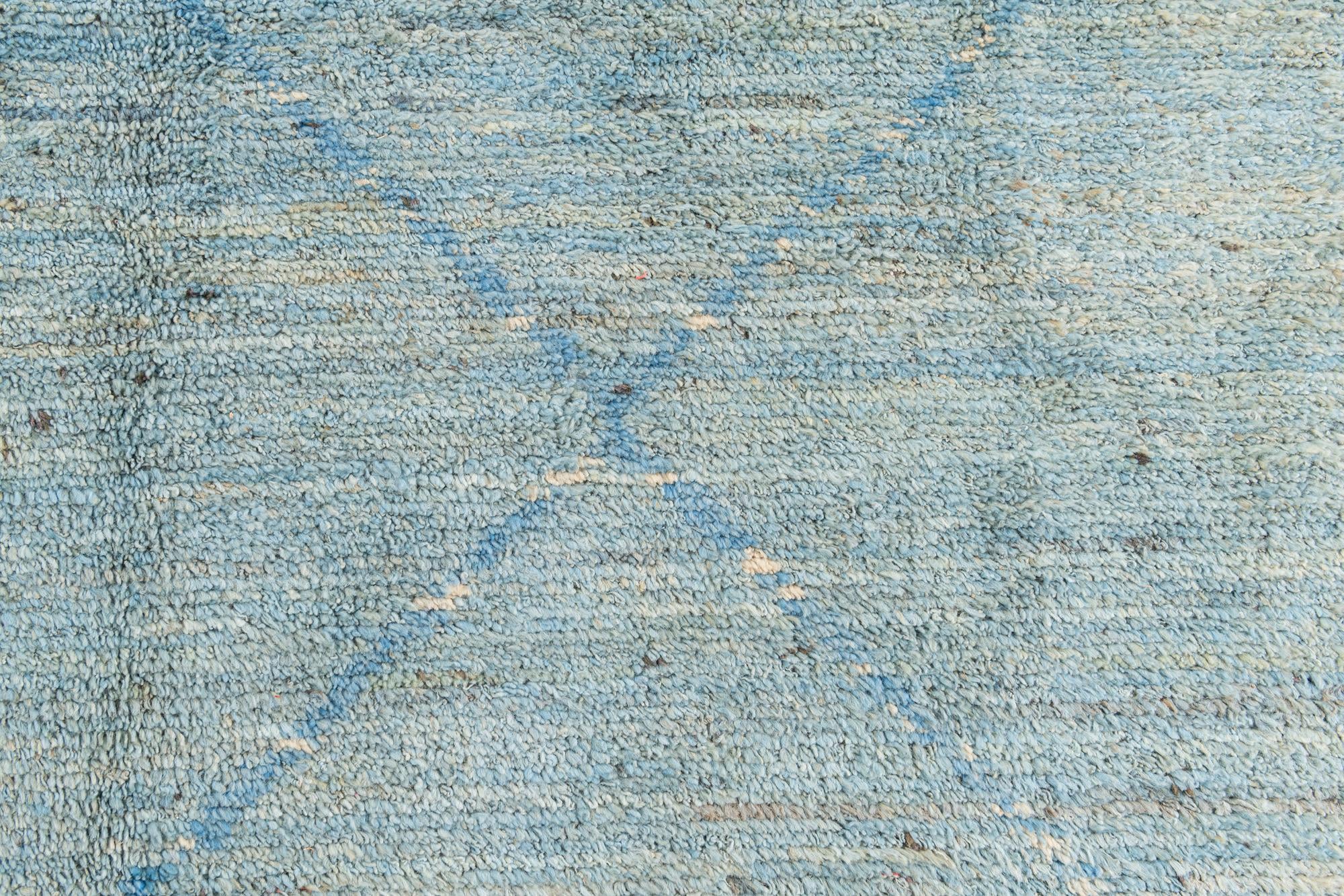 11' 7 x 14' 8 Hand Knotted Moroccan Wool Rug