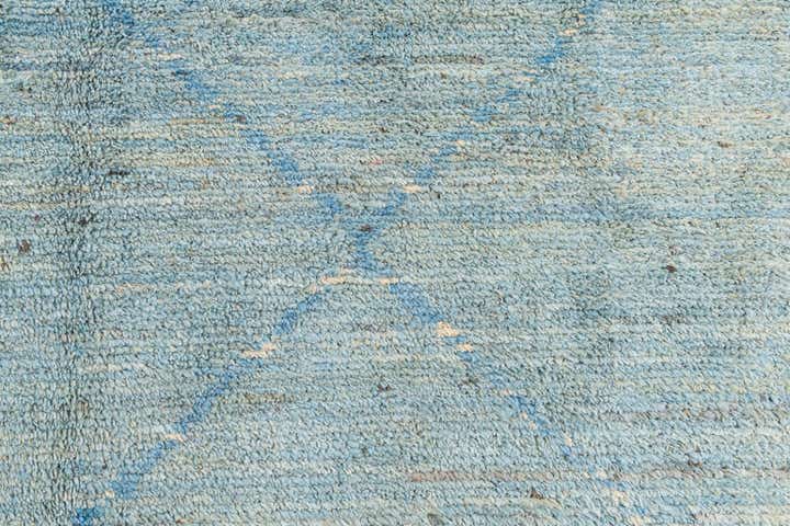 11' 7 x 14' 8 Hand Knotted Moroccan Wool Rug