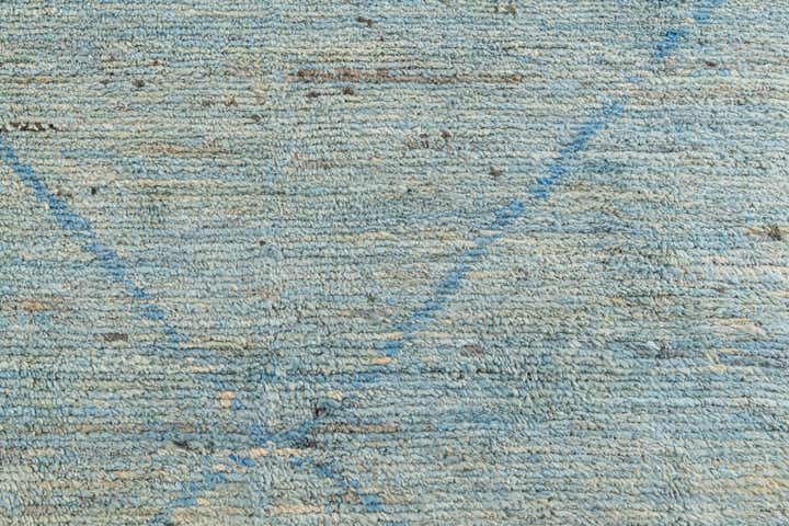 11' 7 x 14' 8 Hand Knotted Moroccan Wool Rug