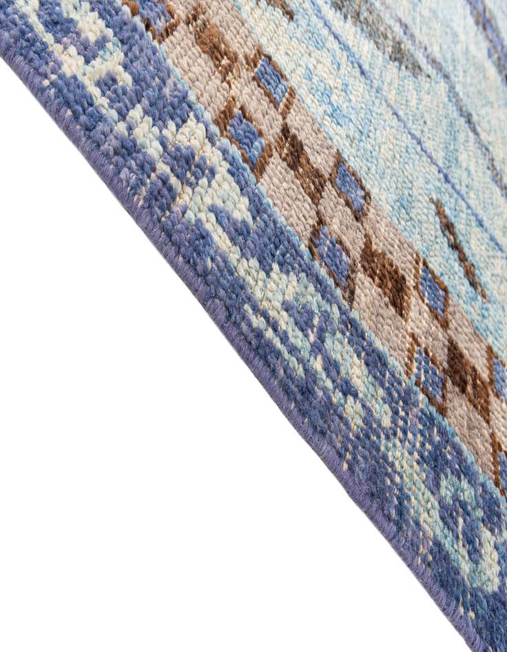 Detail image of 8' 4 x 10' 5 Hand Knotted Moroccan Wool Rug