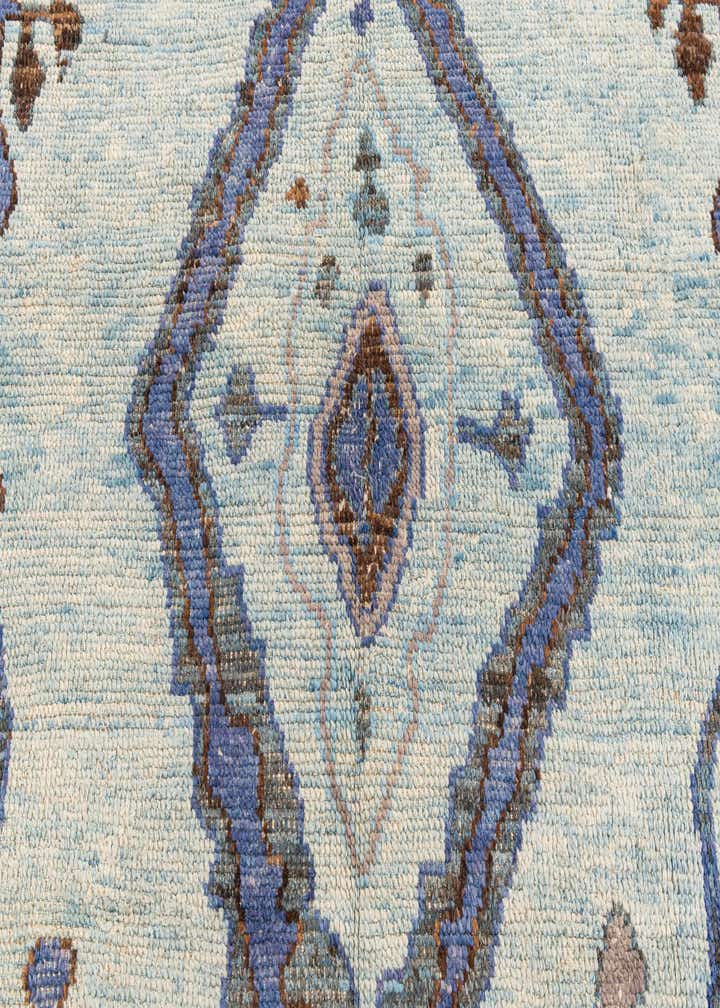 8' 4 x 10' 5 Hand Knotted Moroccan Wool Rug