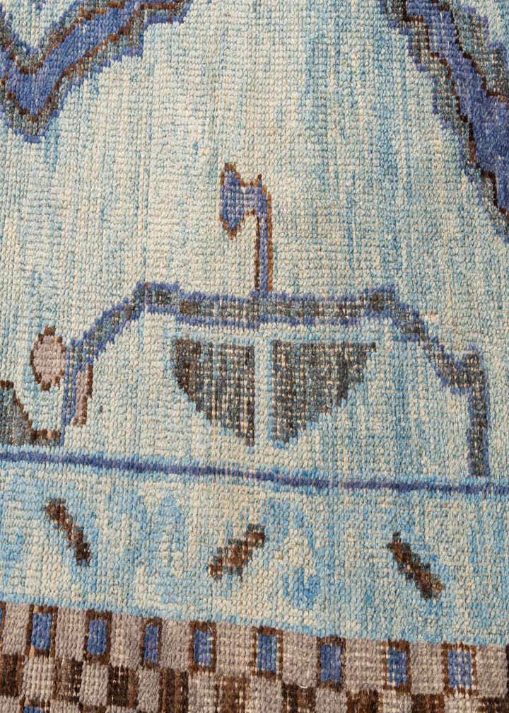 8' 4 x 10' 5 Hand Knotted Moroccan Wool Rug