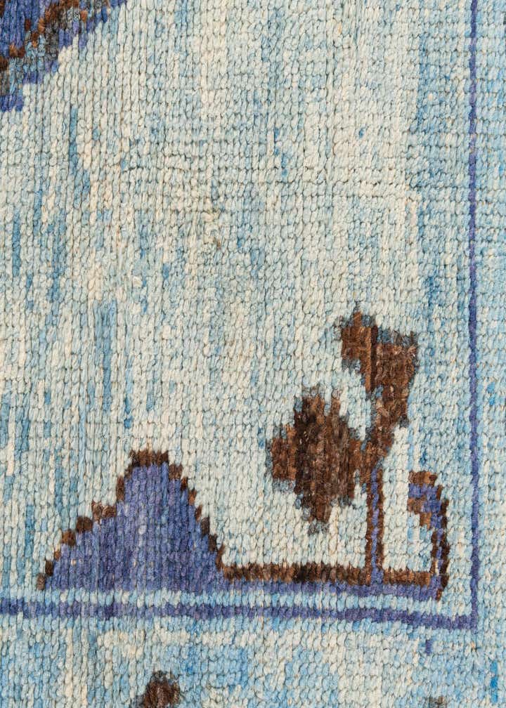 8' 4 x 10' 5 Hand Knotted Moroccan Wool Rug