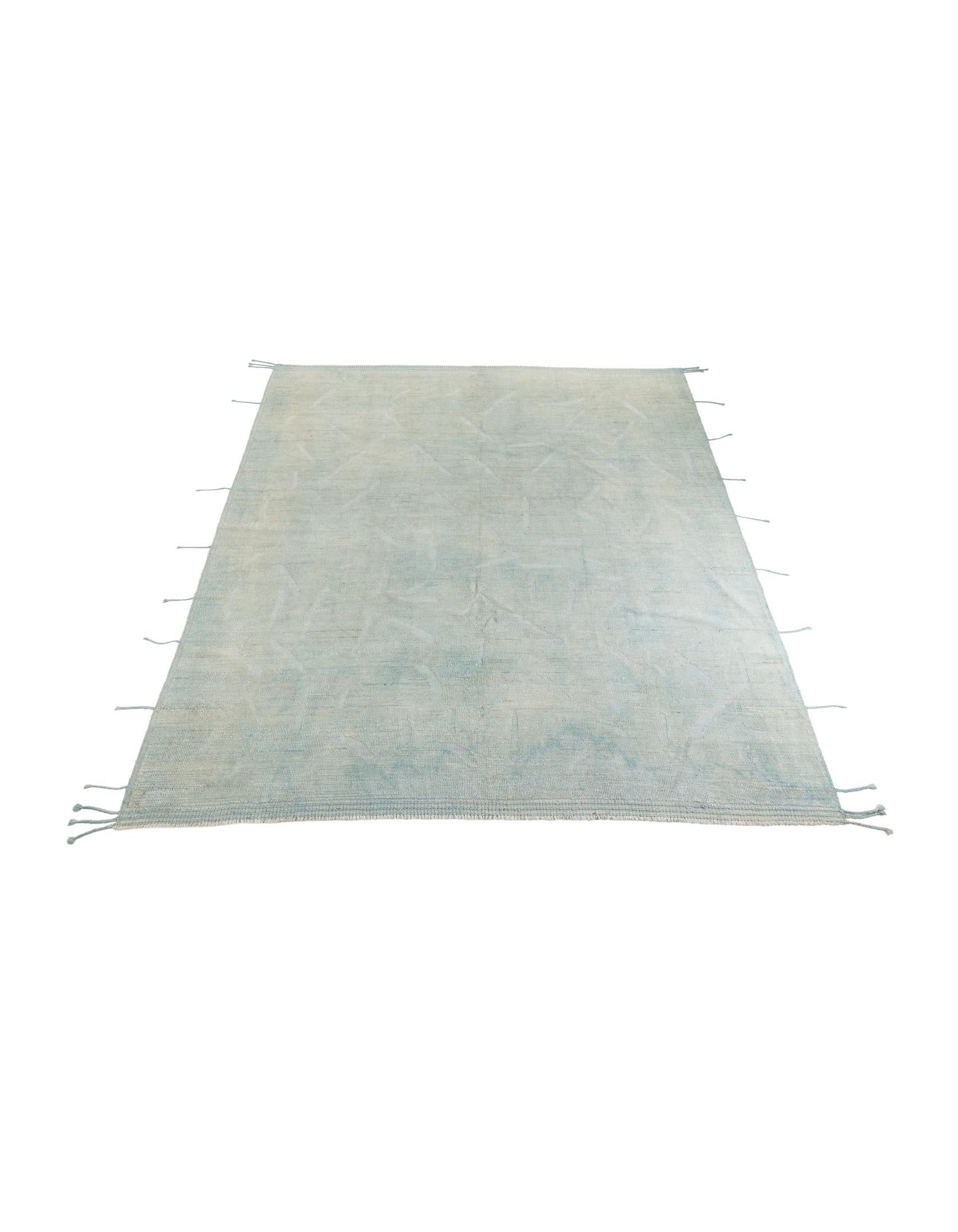 9' 4 x 11' 9 Hand Knotted Moroccan Wool Rug