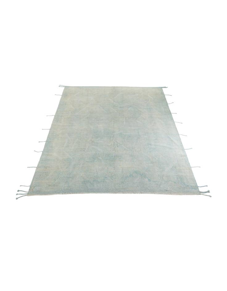 Detail image of 9' 4 x 11' 9 Hand Knotted Moroccan Wool Rug